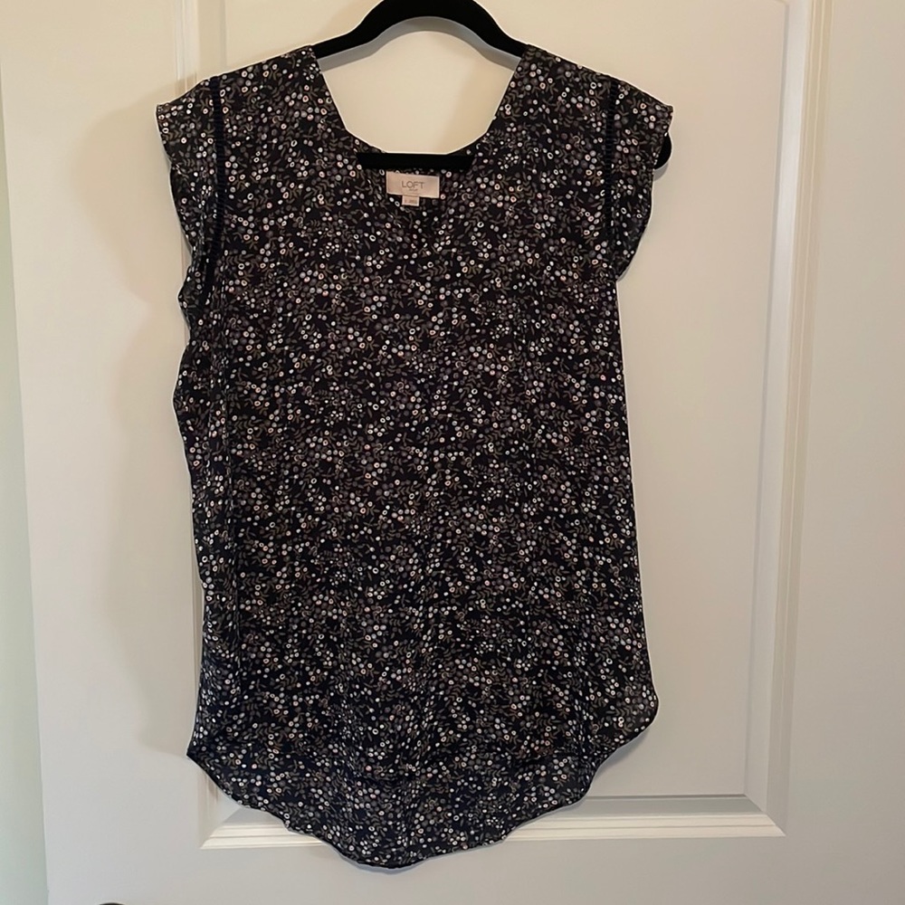 LOFT blouse size large